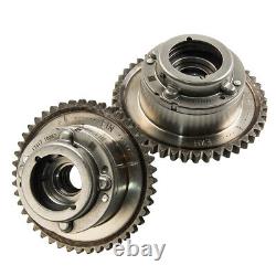 2PCS Camshaft Adjuster Cams Gears Exhaust & Intake For Mercedes-Benz W204 W212