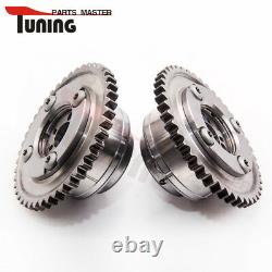 2X For Mercedes M271 W204 W212 CGI Camshaft Adjuster Cams Gears Exhaust & Intake