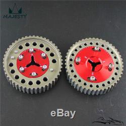 Cam Gear pulley Pair for Mazda MX-5 / MX5 BP6/BP8 NB6/8 camshaft gears red