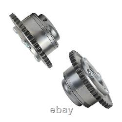 For Mercedes-Benz M271 W204 W212 CGI Pair Cam Adjuster Gears Exhaust & Intake