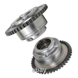 For Mercedes-Benz M271 W204 W212 CGI Pair Cam Adjuster Gears Exhaust & Intake