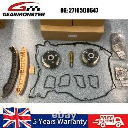New For Mercedes M271 W203 S203 Cl203 W204 S204 Timing Chain Kit+ Camshaft Gears