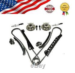 New Timing Chain Kit+Phasers+VVT Valves For 04-08 Ford F150 Lincoln 5.4L Triton