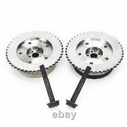 Pair Timing Chain cam camshaft Phaser Gear Premium for Lnf Ldk Lhu 2.0L