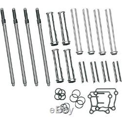 S&s Cycle Adjustable Push Rod Kit 93-5095 For Harley Davidson 1999-2017 Twin Cam