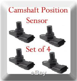 Set 4 Camshaft position Sensor For Buick Cadillac Chevrolet Pontiac Saab Saturn