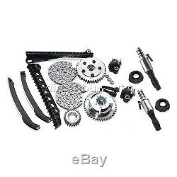 Timing Chain Kit Cam Phasers VVT Valves Fit Ford F-150 F-250 with Seal & Screw