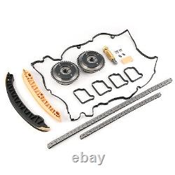 Timing Chain Kit + Camshaft Gears For Mercedes M271 C180 C200 C230 Clc180 Clc200